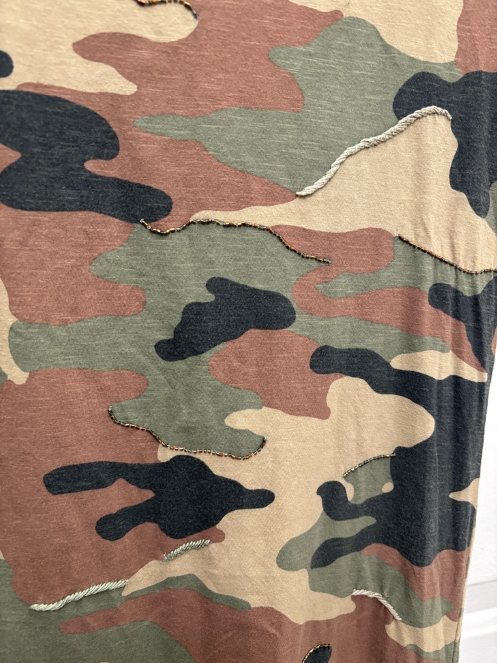 Polo by Ralph Lauren Camo Tee in Green/Tan/Black - Picture 7 of 11